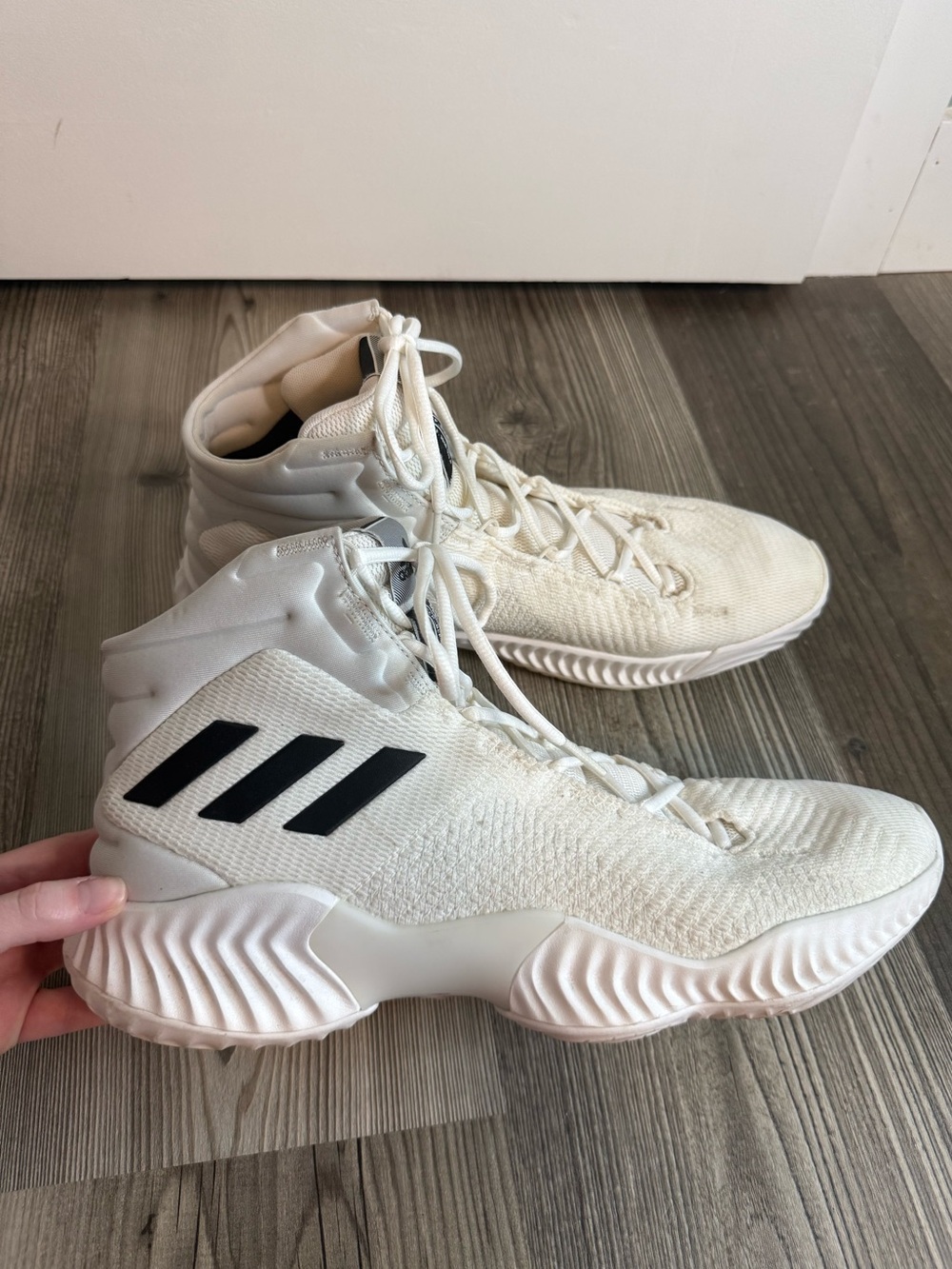 Pro Bounce 2018 'White Black' Basketball Shoes